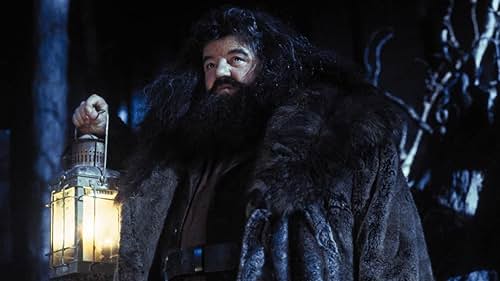 Robbie Coltrane as Rubeus Hagrid, the friendly giant from the 'Happy Potter' franchise. Take a closer look at some of our favorite Hagrid moments.