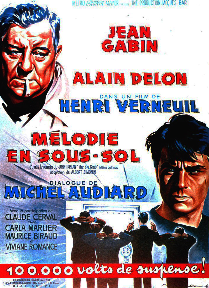 Alain Delon and Jean Gabin in Any Number Can Win (1963)