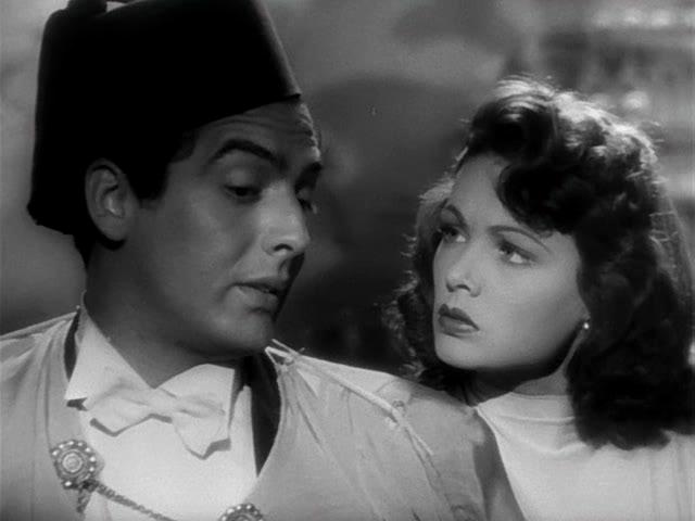 Gene Tierney and Victor Mature in The Shanghai Gesture (1941)