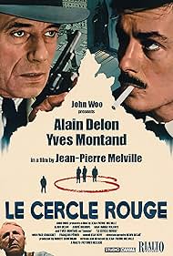 Alain Delon, Bourvil, and Yves Montand in The Red Circle (1970)