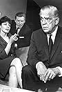 Boris Karloff, Richard Basehart, and Viveca Lindfors in The Paradine Case (1962)