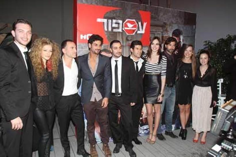 Guy Amir, Nelly Tagar, Hanan Savyon, Zohar Liba, Avraham Aviv Alush, Shalom Michaelshwilli, Dana Frider, Oz Zehavi, Gal Gadot, and Efrat Dor at an event for Asfur (2010)