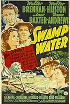 Anne Baxter, Walter Brennan, and Walter Huston in Swamp Water (1941)