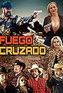 Tony Beltran, Oliverio Leon, Alicia Valenzuela, Luis Huizar, Vianey Huizar, Jesus Esparza, Reynaldo Gutierrez, and Leticia Pineda in Fuego Cruzado (2022)