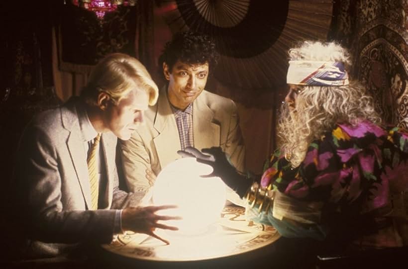 Jeff Goldblum, Ed Begley Jr., and Inge Appelt in Transylvania 6-5000 (1985)