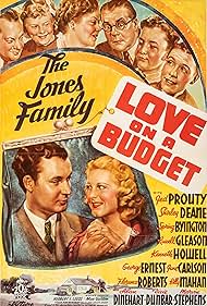 Spring Byington, Shirley Deane, George Ernest, Kenneth Howell, and Jed Prouty in Love on a Budget (1938)