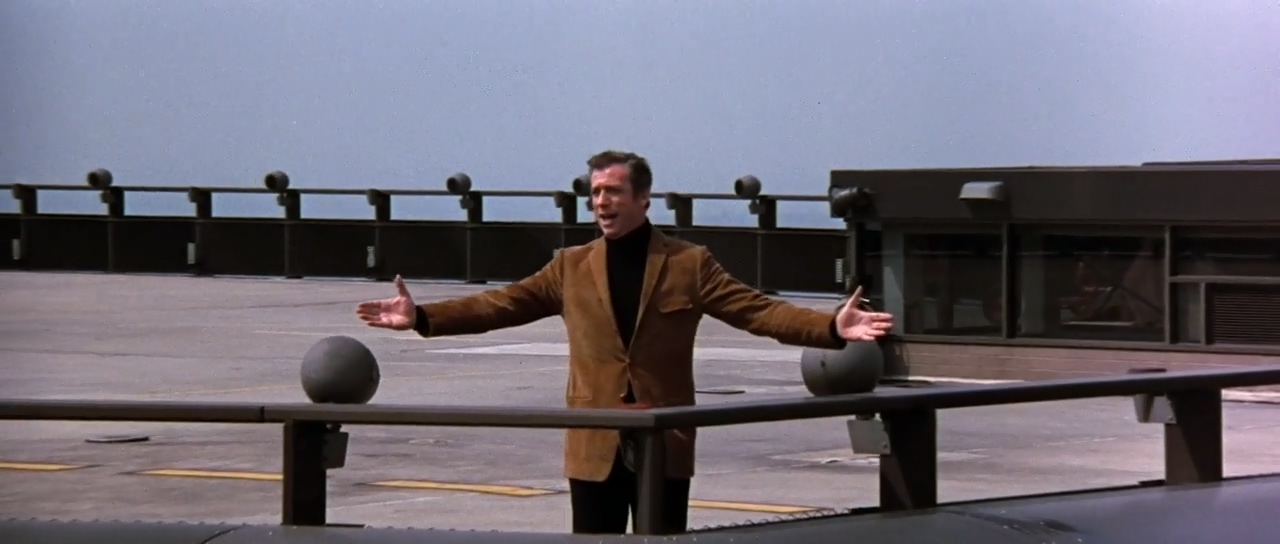 Yves Montand in On a Clear Day You Can See Forever (1970)