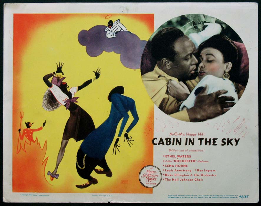 Eddie 'Rochester' Anderson, Lena Horne, and Ethel Waters in Cabin in the Sky (1943)