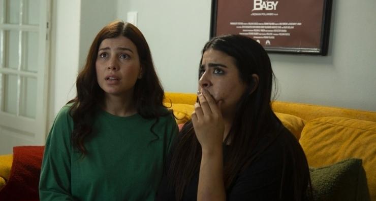 Hanane El Khader and Sandia Tajdin in Ahlam Banat (2023)