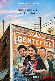 Joaquín Cosio, J.J. Soria, Carlos Santos, and Karrie Martin Lachney in Gentefied (2020)