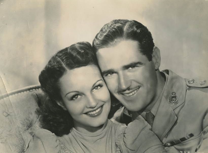 Rochelle Hudson and Patric Knowles in Storm Over Bengal (1938)