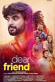 Arjun Lal, Tovino Thomas, Darshana Rajendran, Basil Joseph, Arjun Radhakrishnan, and Sanchana Natarajan in Dear Friend (2022)