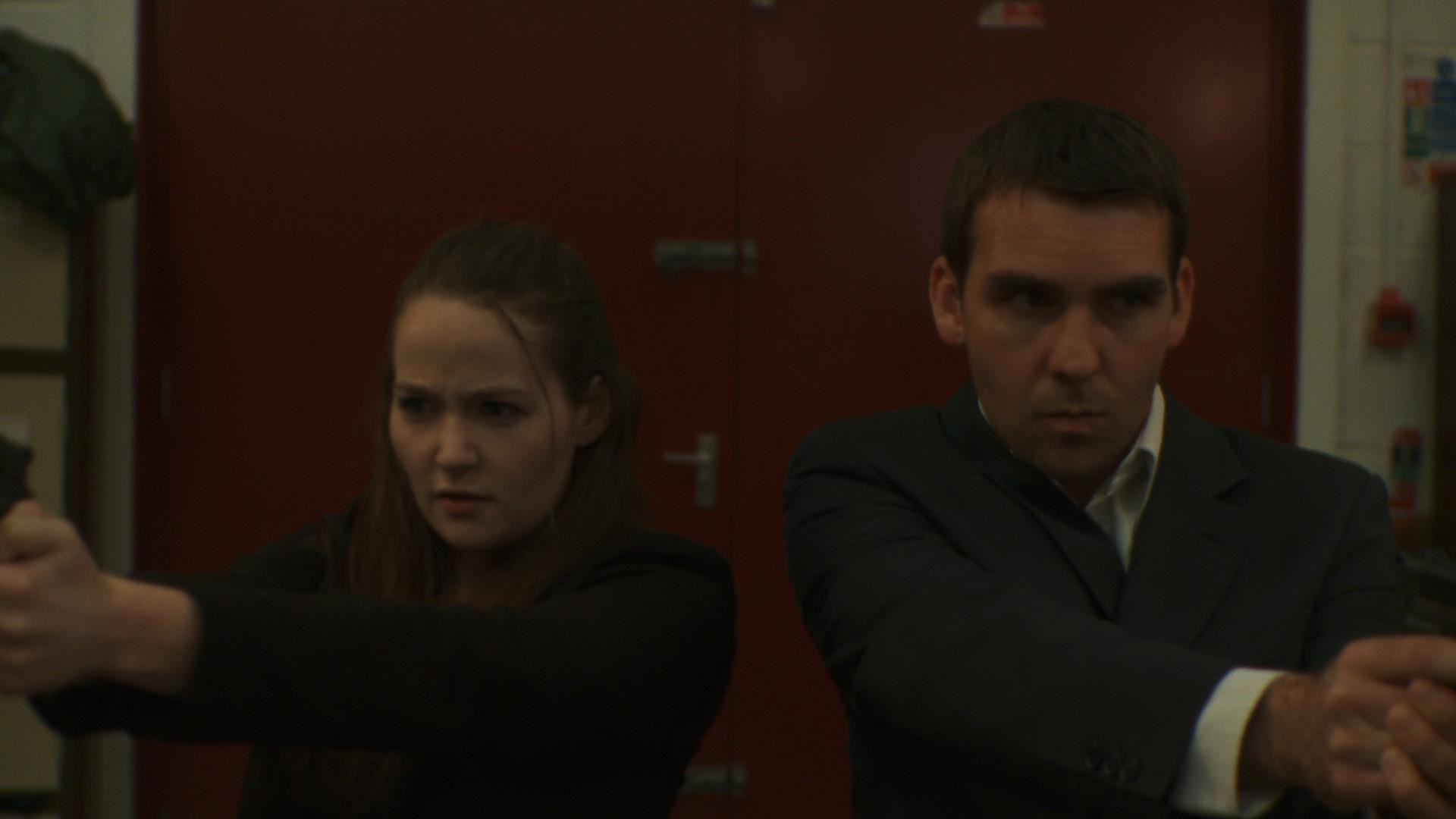 Steven McEwan and Clare Sheppard in Night Is Day: The Movie (2012)