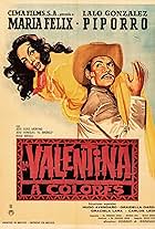 María Félix and Eulalio González in La Valentina (1966)