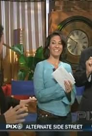 Emily Frances and Oz Pearlman in PIX 11 Morning News (2000)