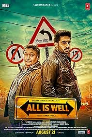 Abhishek Bachchan and Rishi Kapoor in All Is Well (2015)