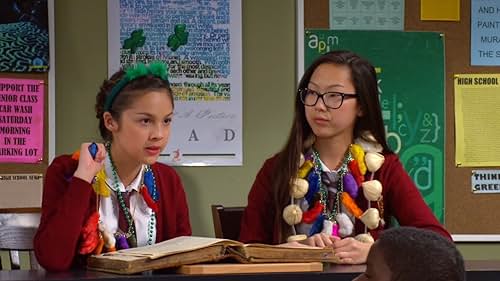 Madison Hu and Olivia Rodrigo in Bizaardvark (2016)