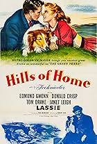 Janet Leigh, Tom Drake, Edmund Gwenn, and Pal in Hills of Home (1948)