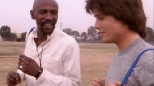 Louis Gossett Jr. and Peter Barton in Winning (1982)