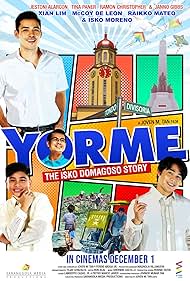 Isko Moreno, Xian Lim, McCoy De Leon, and Raikko Mateo in Yorme: The Isko Domagoso Story (2021)