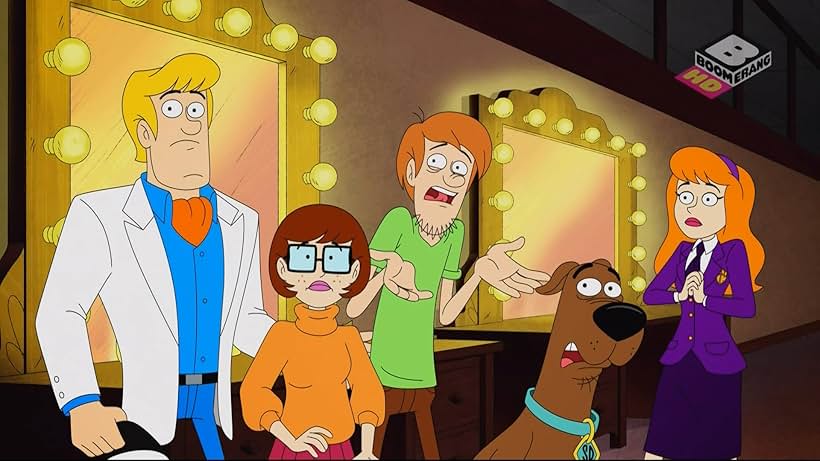 Matthew Lillard, Grey Griffin, Frank Welker, and Kate Micucci in Be Cool, Scooby-Doo! (2015)