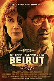 Jon Hamm and Rosamund Pike in Beirut (2018)