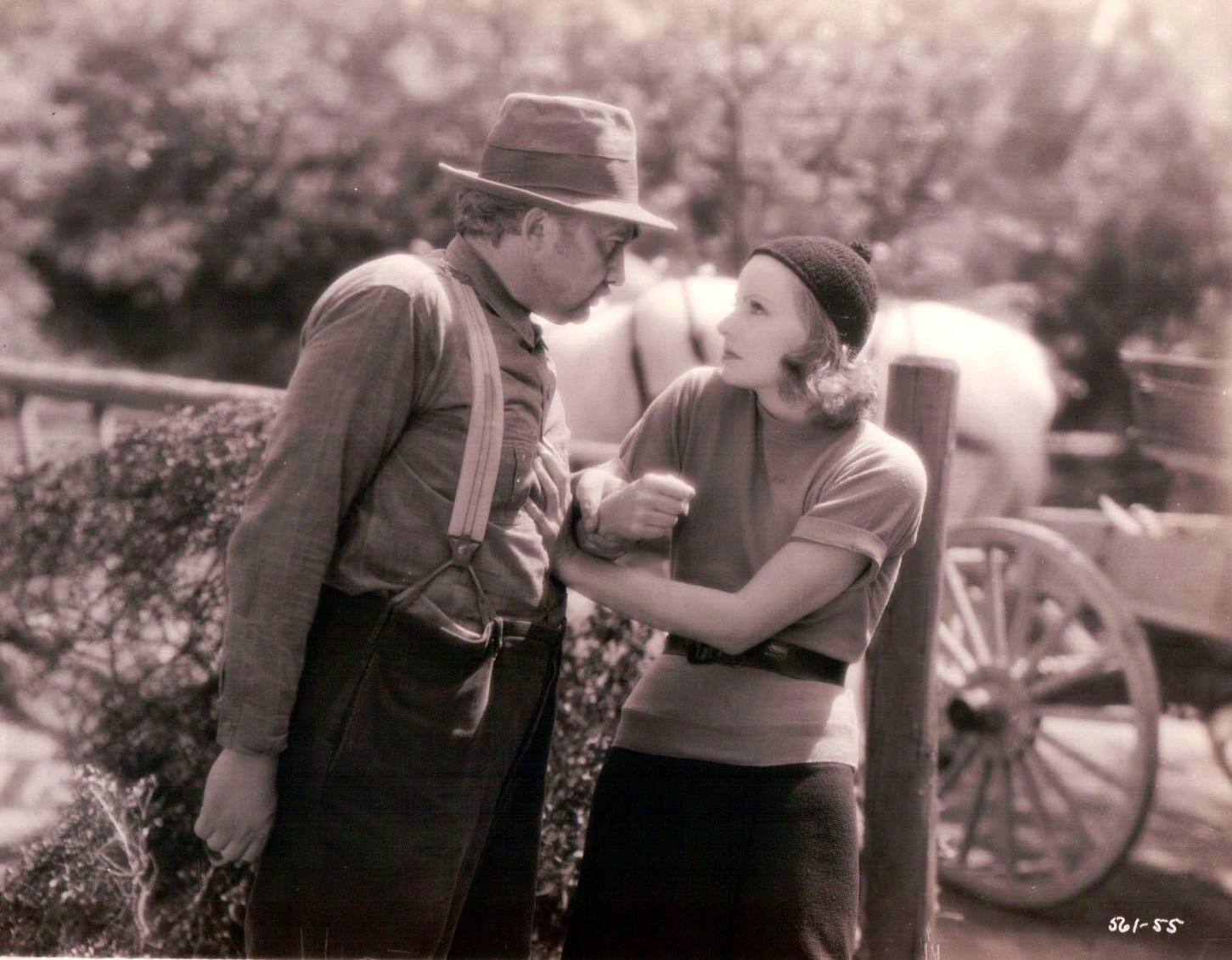 Greta Garbo and Jean Hersholt in Susan Lenox (Her Fall and Rise) (1931)