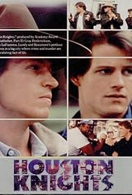 Michael Paré and Michael Beck in Houston Knights (1987)