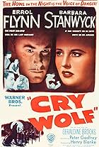 Errol Flynn and Barbara Stanwyck in Cry Wolf (1947)