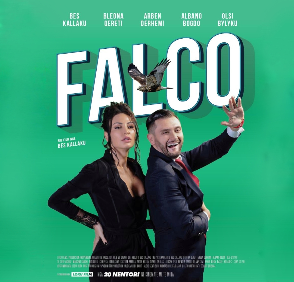 Besart Kallaku and Bleona in Falco (2019)