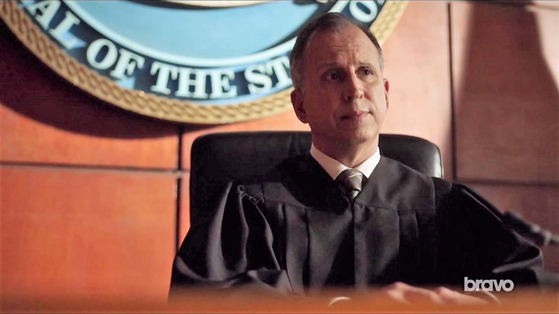 James Kall as Judge George Clark in "Suits"