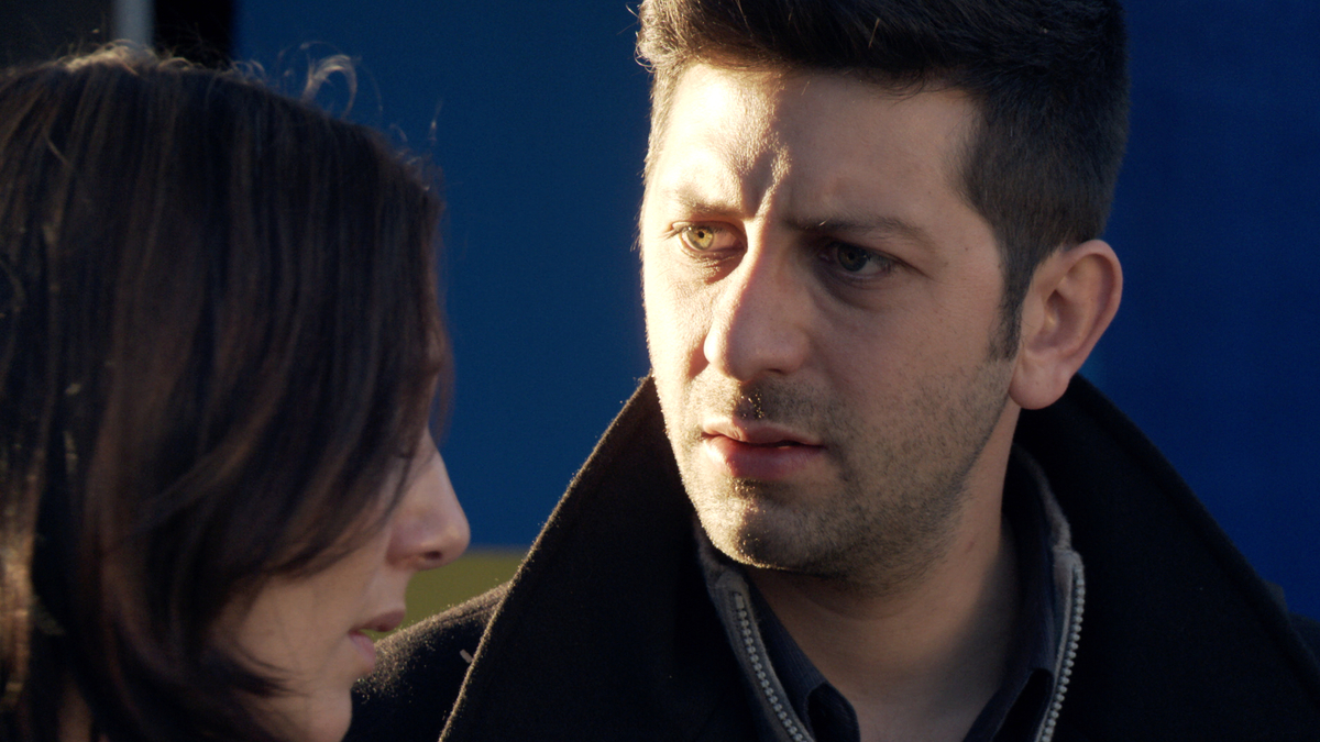 Blanca Lewin and Ivan Alvarez de Araya in El Reemplazante (2012)