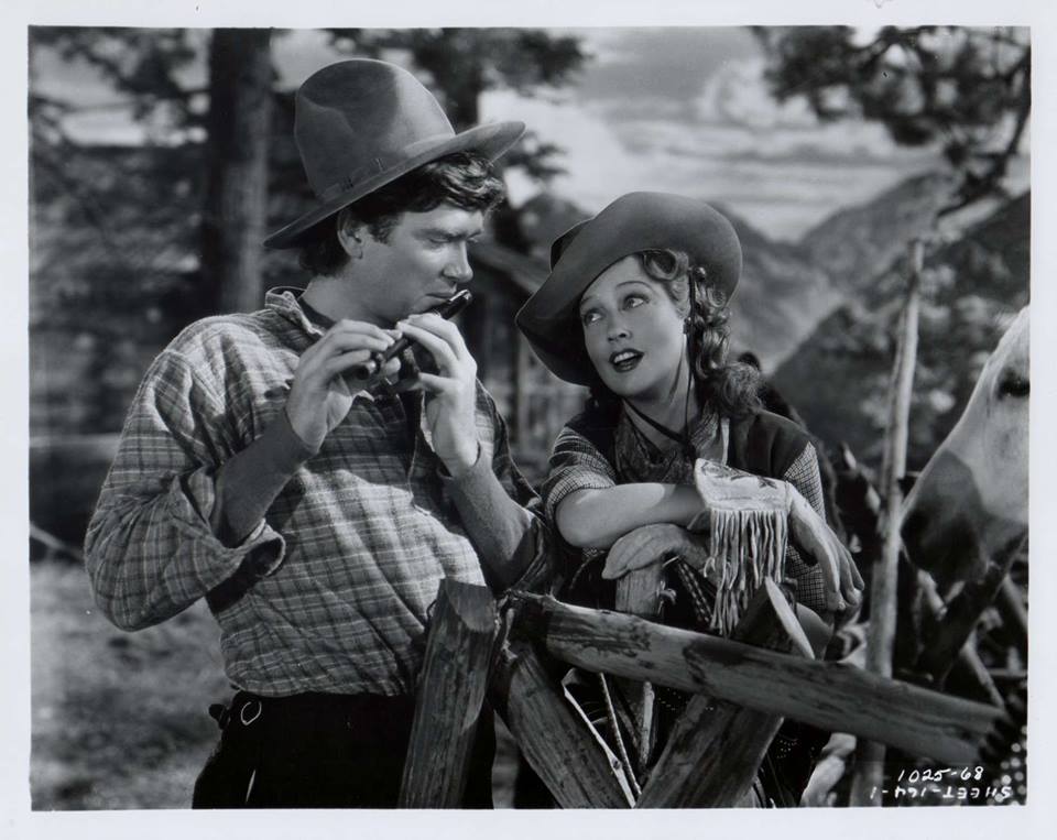 Buddy Ebsen and Jeanette MacDonald in The Girl of the Golden West (1938)