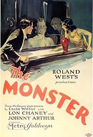 Lon Chaney, Hallam Cooley, Walter James, and Gertrude Olmstead in The Monster (1925)