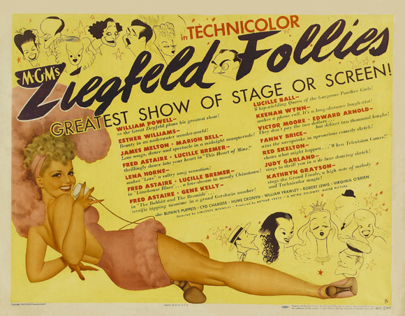 Fred Astaire, Judy Garland, Gene Kelly, Lucille Ball, Lucille Bremer, Fanny Brice, Kathryn Grayson, Lena Horne, James Melton, Red Skelton, Esther Williams, and Keenan Wynn in Ziegfeld Follies (1945)