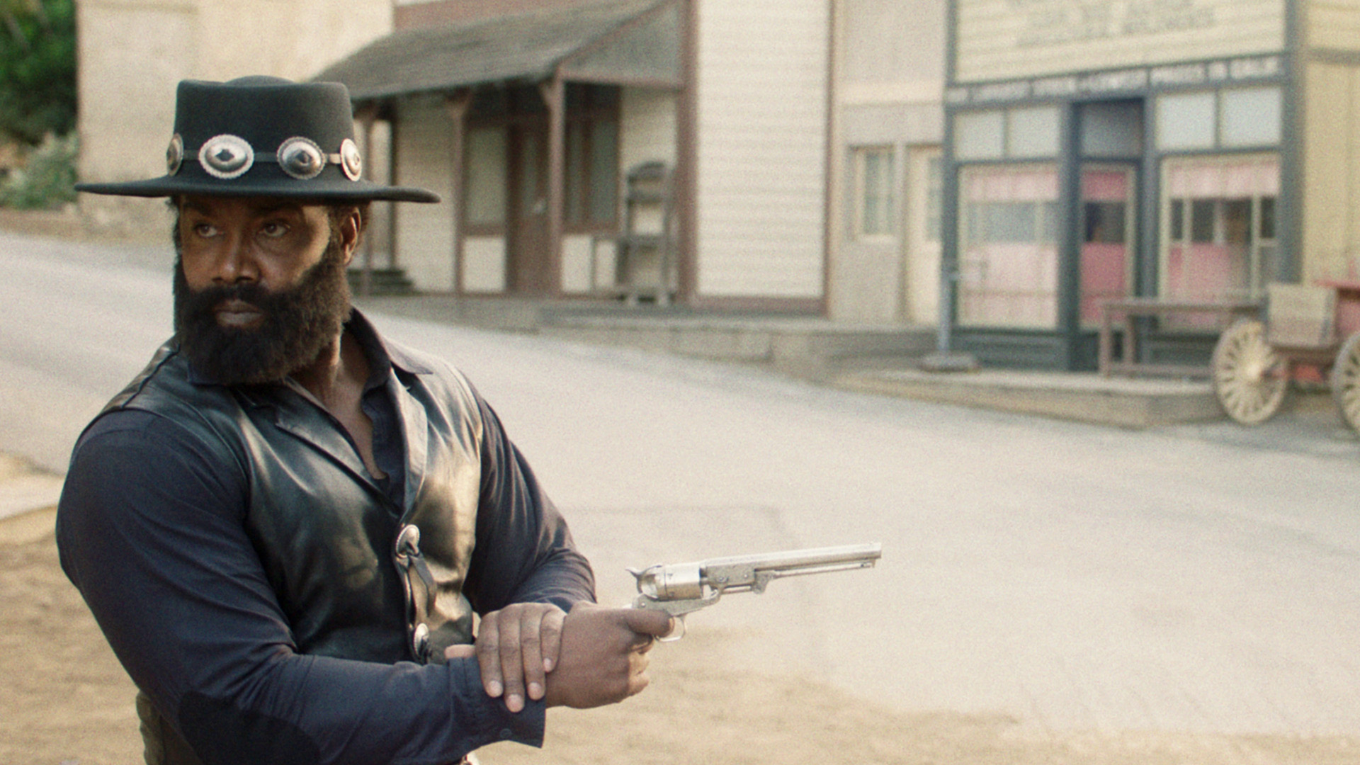 Michael Jai White in Outlaw Johnny Black (2023)