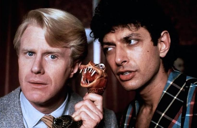 Jeff Goldblum and Ed Begley Jr. in Transylvania 6-5000 (1985)