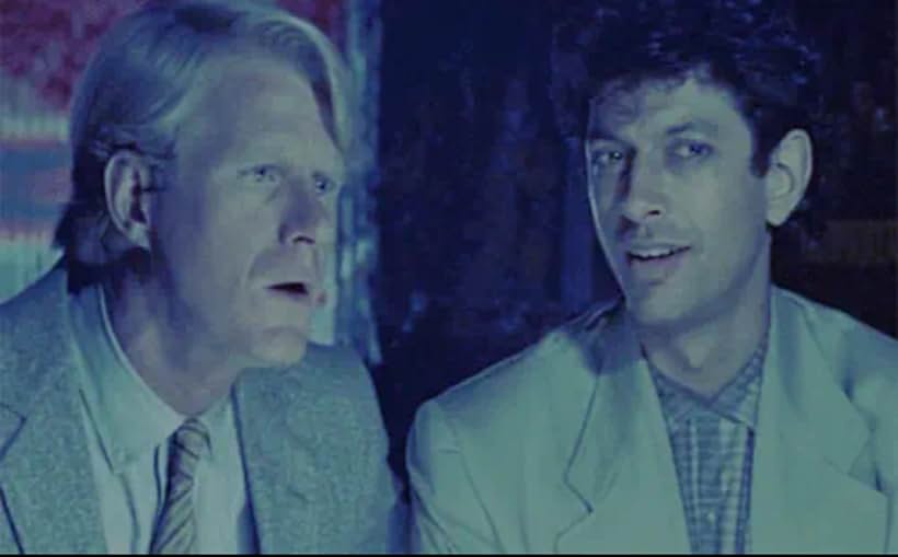 Jeff Goldblum and Ed Begley Jr. in Transylvania 6-5000 (1985)