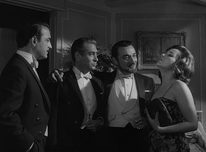 Luis Beristáin, César del Campo, Rosa Elena Durgel, and Enrique Rambal in The Exterminating Angel (1962)