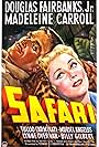 Douglas Fairbanks Jr. and Madeleine Carroll in Safari (1940)