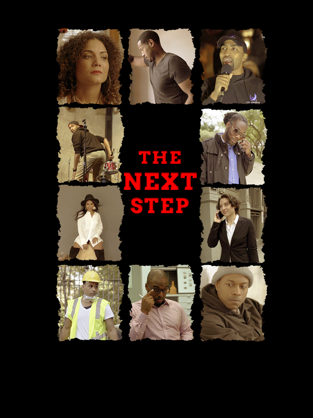 Nathaniel J. Ryan, Brio Raheem Brock, Sita Sarkar, Shadner Ifrene, Ashley Morgan Bloom, Elliott 'Lee' Cowart, Mysonne Linen, Alana Johnson, Rashad Bashir, and Curtis Cooper in The Next Step (2020)