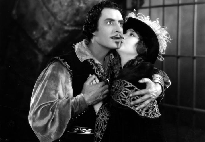 Eleanor Boardman and John Gilbert in Bardelys the Magnificent (1926)