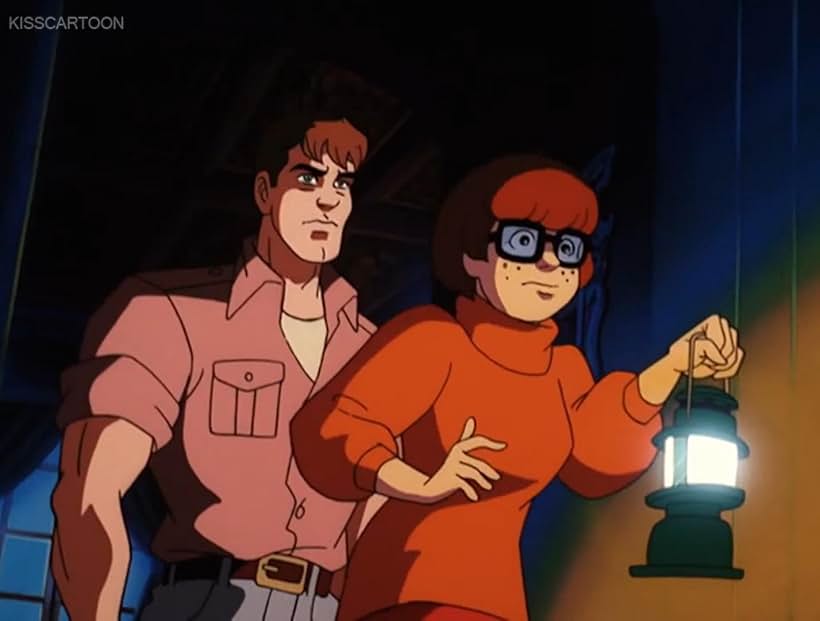 Cam Clarke and B.J. Ward in Scooby-Doo on Zombie Island (1998)