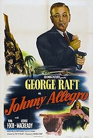 Nina Foch and George Raft in Johnny Allegro (1949)