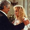 Omar Sharif and Arielle Dombasle in Les pyramides bleues (1988)