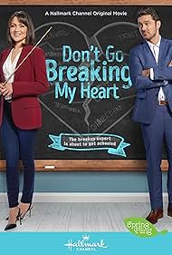 Italia Ricci and Ryan Paevey in Don't Go Breaking My Heart (2021)