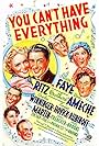 Don Ameche, Alice Faye, Gypsy Rose Lee, Tony Martin, Al Ritz, Harry Ritz, Jimmy Ritz, Arthur Treacher, Charles Winninger, and The Ritz Brothers in You Can't Have Everything (1937)