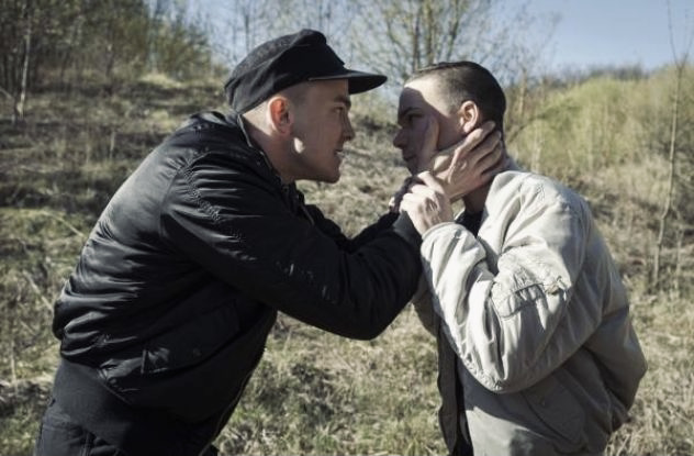 Sebastian Urzendowsky and Albrecht Schuch in Die Täter - Heute ist nicht alle Tage (2016)