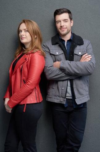 Alex Paxton-Beesley and Dan Jeannotte in Our Christmas Mural (2023)