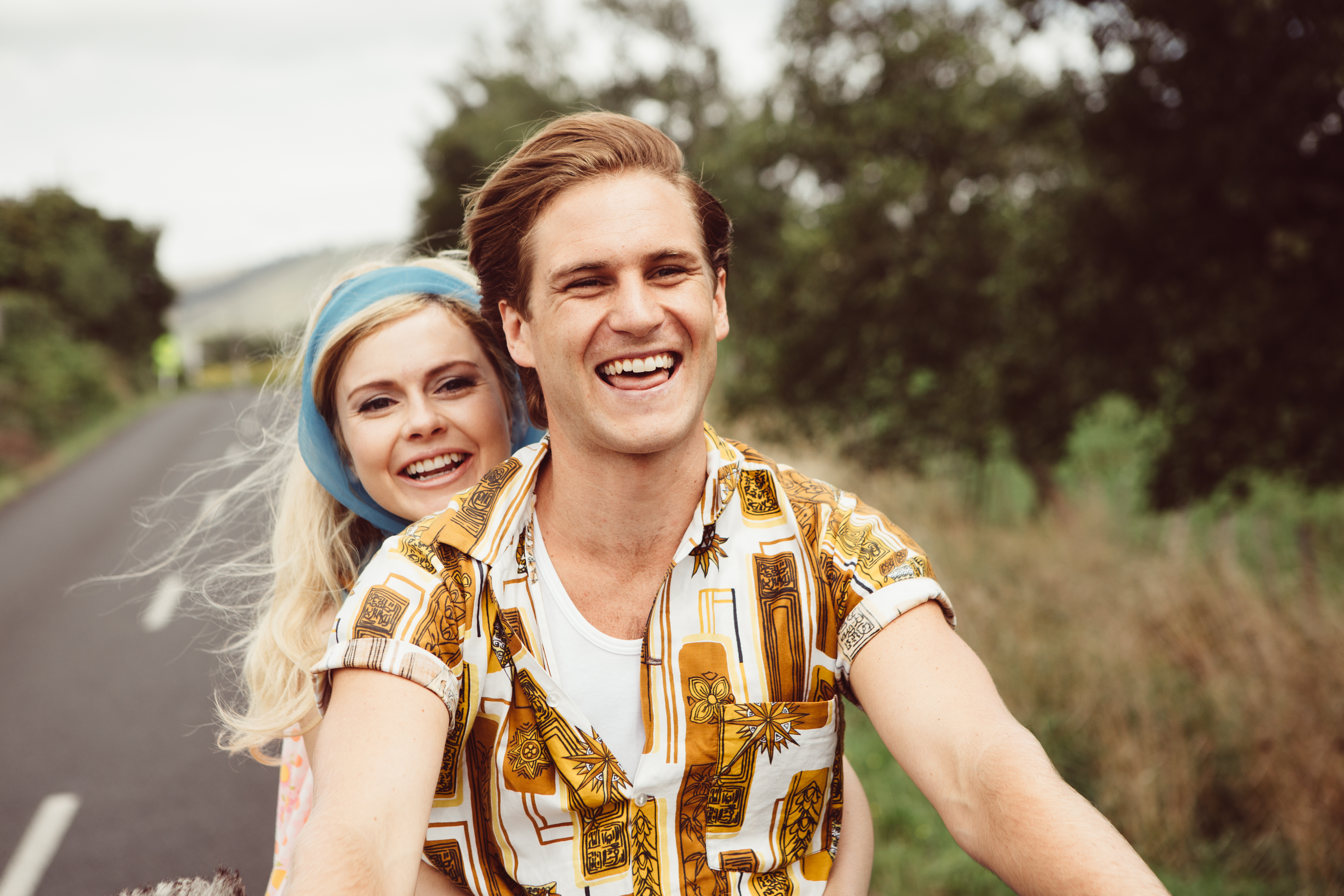 Rose McIver and George Mason in Daffodils (2019)